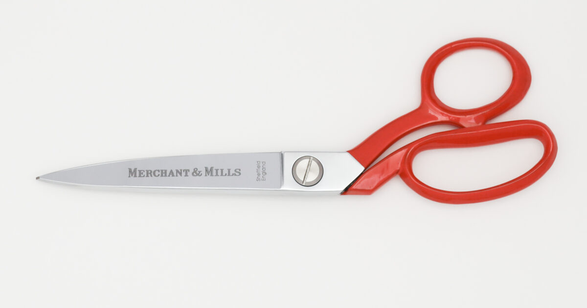 Red Extra Sharp 10″ Scissors | Merchant&Mills | 内田ミシン商会