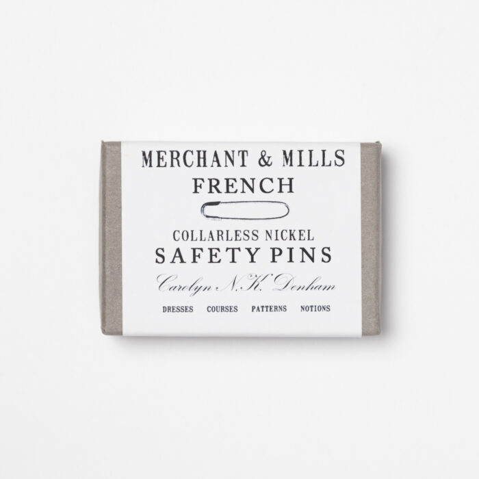 Nickel French Safety Pins