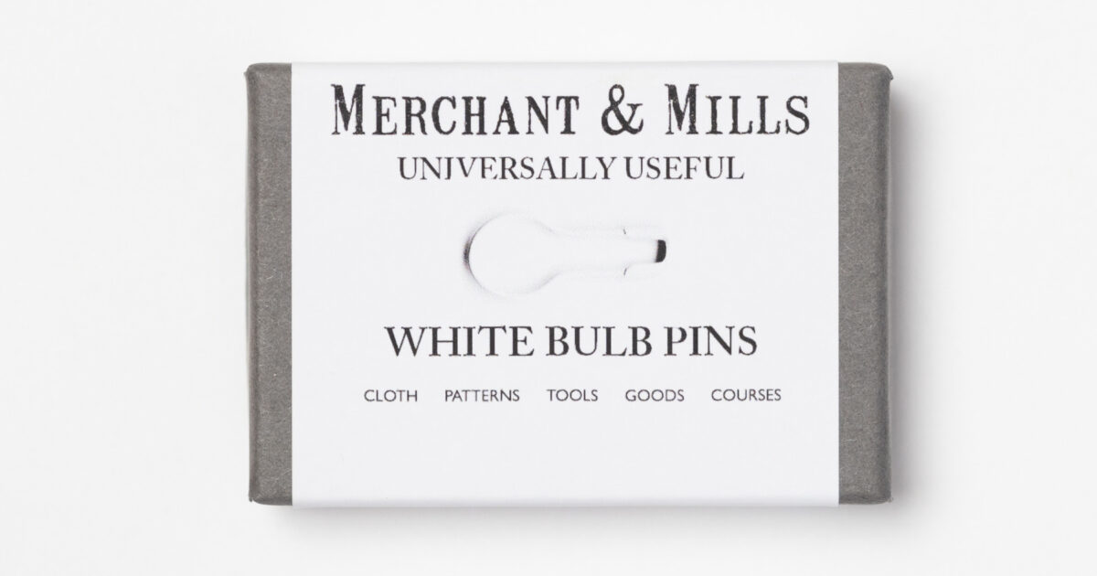 White Bulb Pins | Merchant&Mills | 内田ミシン商会