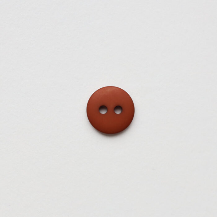 Classic Matte Buttons - Chestnut (12mm)
