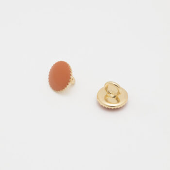 Gem Buttons - Chestnut (9mm)