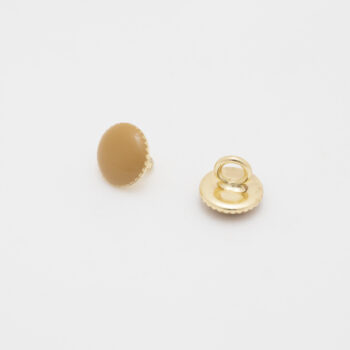 Gem Buttons - Mustard (9mm)