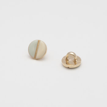 Wink Buttons - off-White&Sage