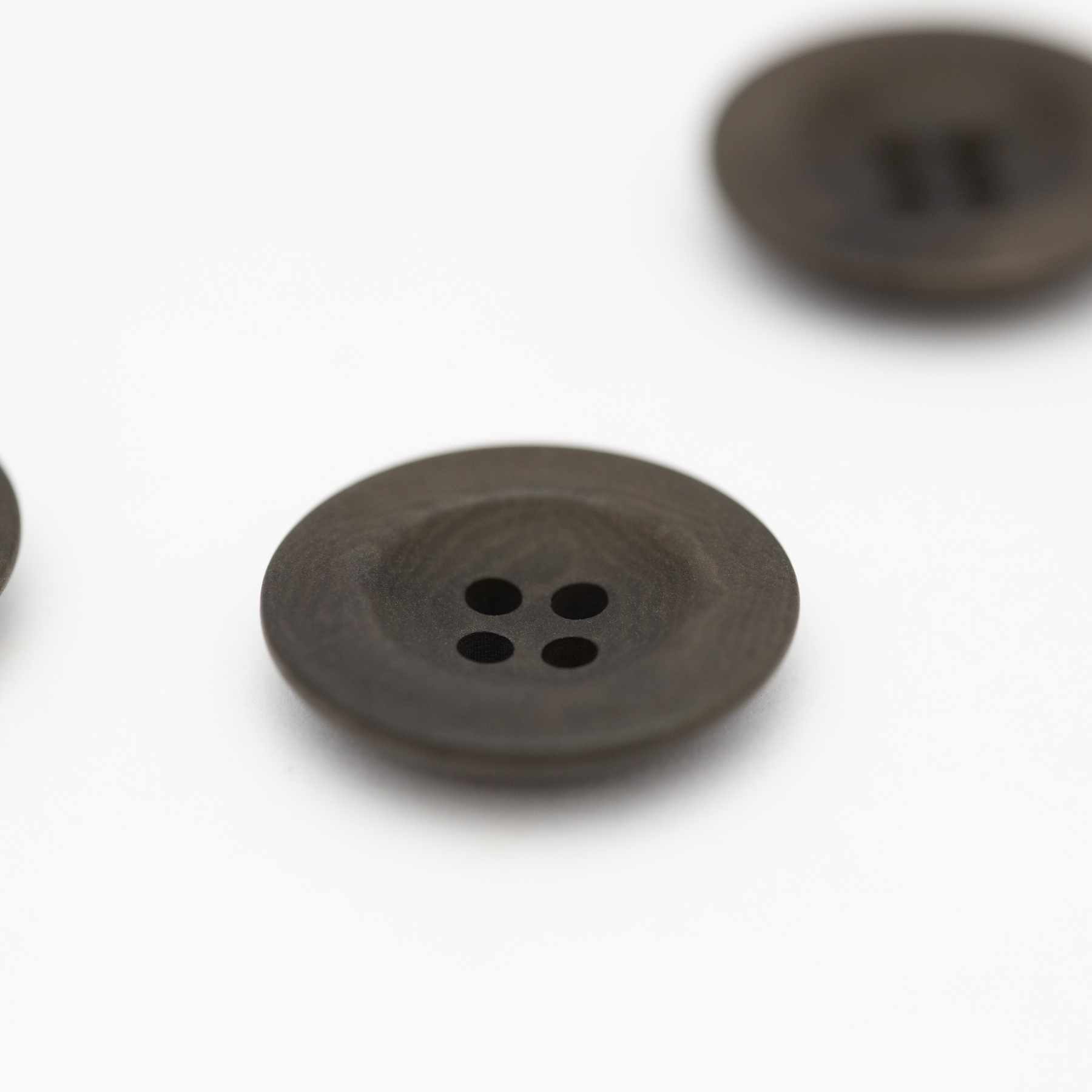 Khaki Corozo Buttons 22mm