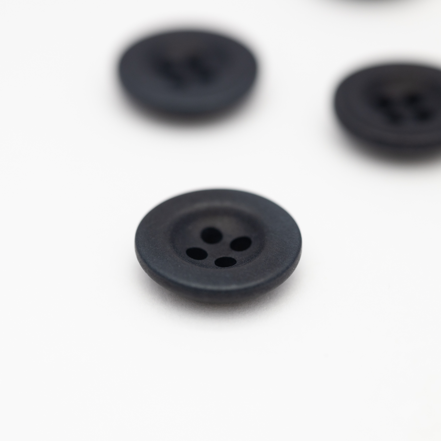 Navy Corozo Buttons 18mm