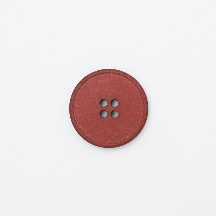 Hemp Button 20mm - Brick