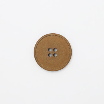 Hemp Button 20mm - Stanley Tan