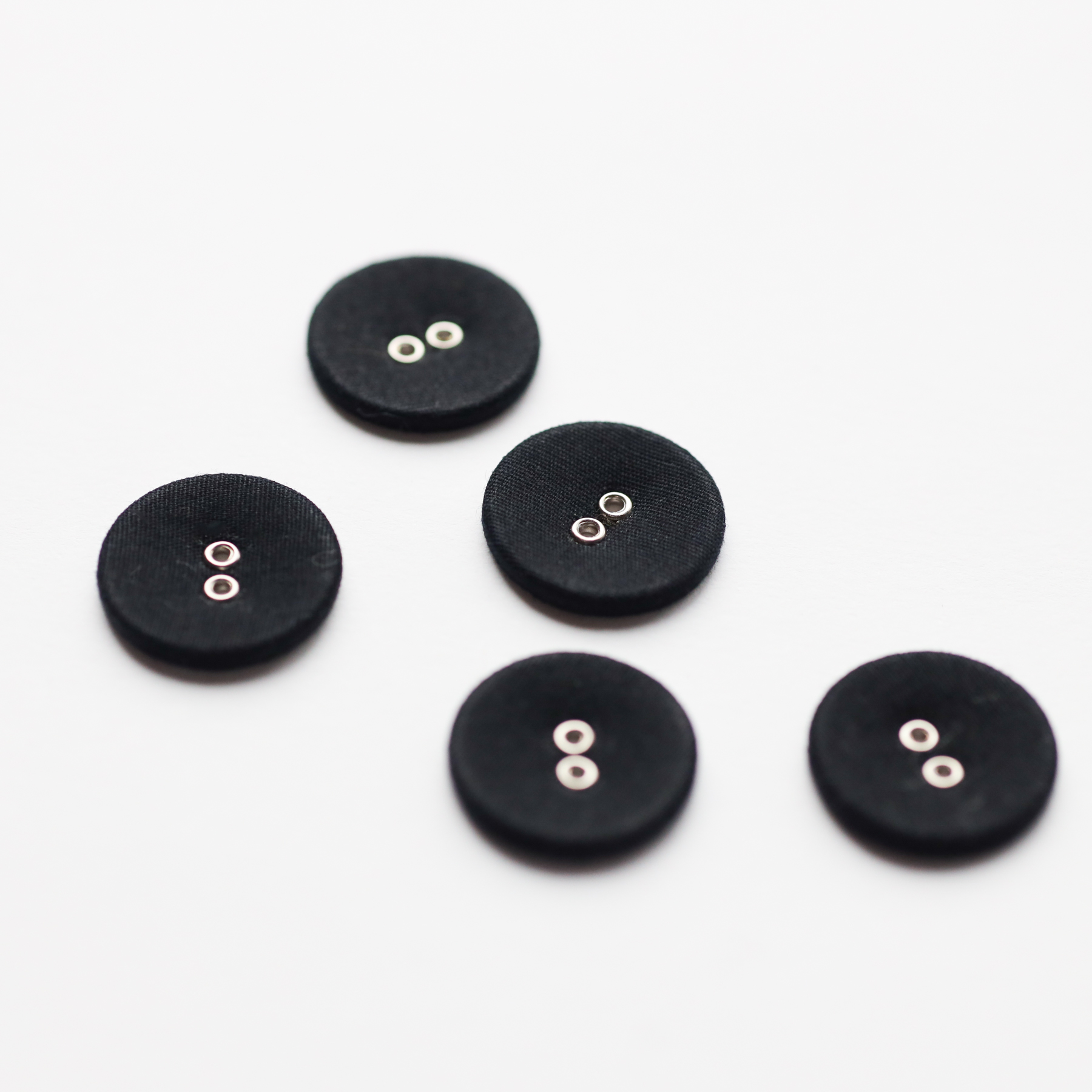 専用 70s USA製 ダブルブレストコート レザー くるみボタン SERVAL フランスの古いレザー四角くるみボタン 19㎜ 217 | Le manège