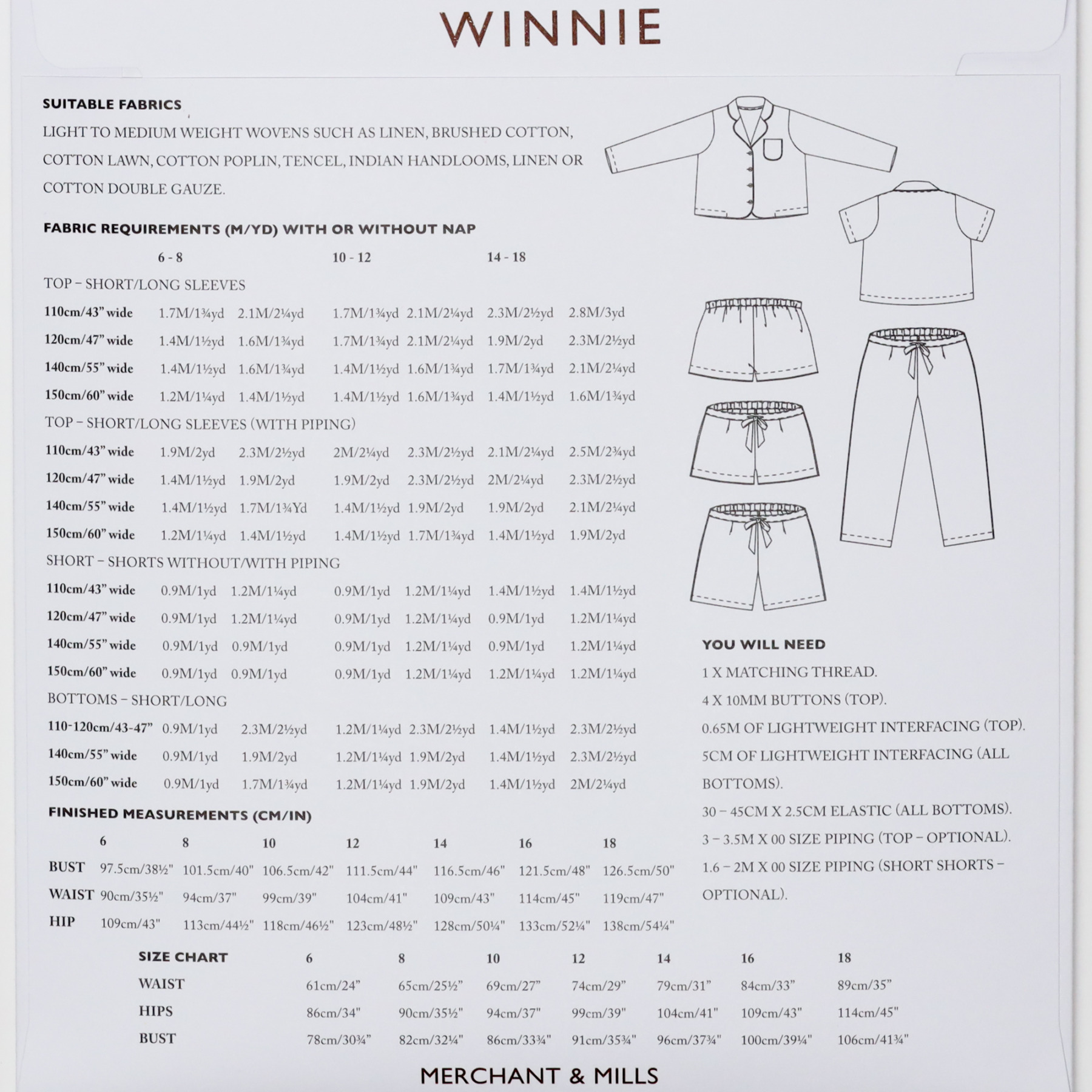 Winnie (UK Size 6-18)