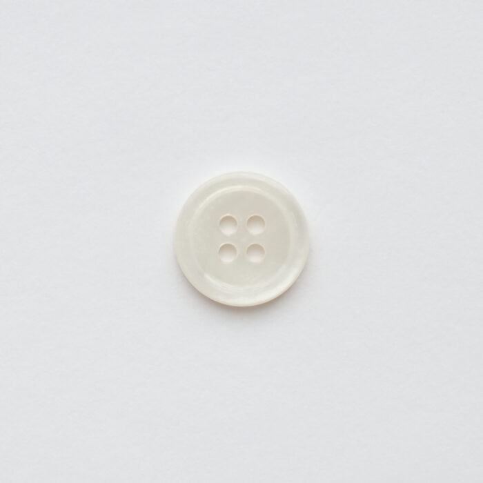 Bliss Buttons - Off-White (15mm)