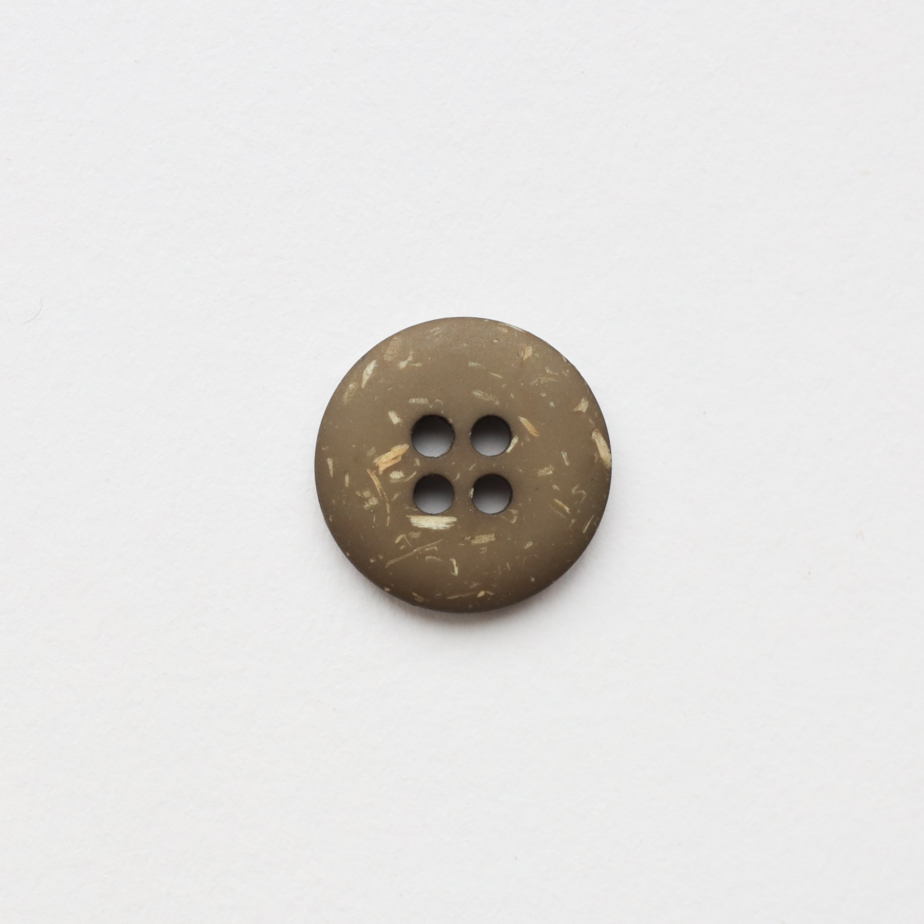 Olive Speckles 18mm Button