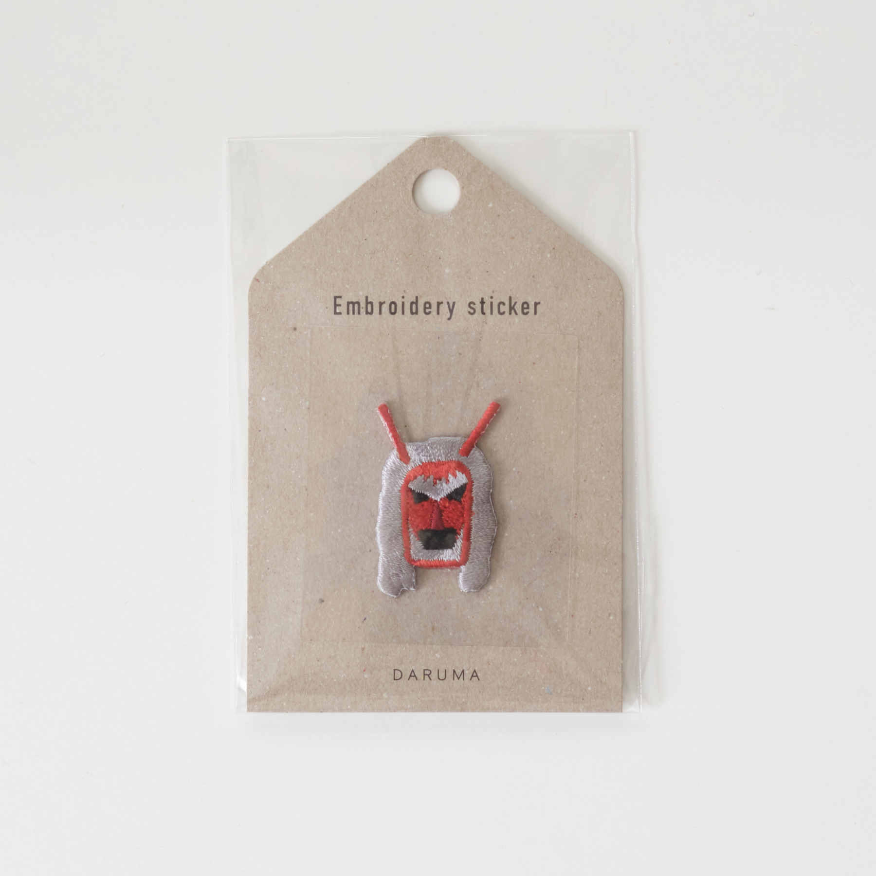 Embroidery Sticker 「Namahage (ナマハゲ)」 | Daruma | 内田ミシン商会