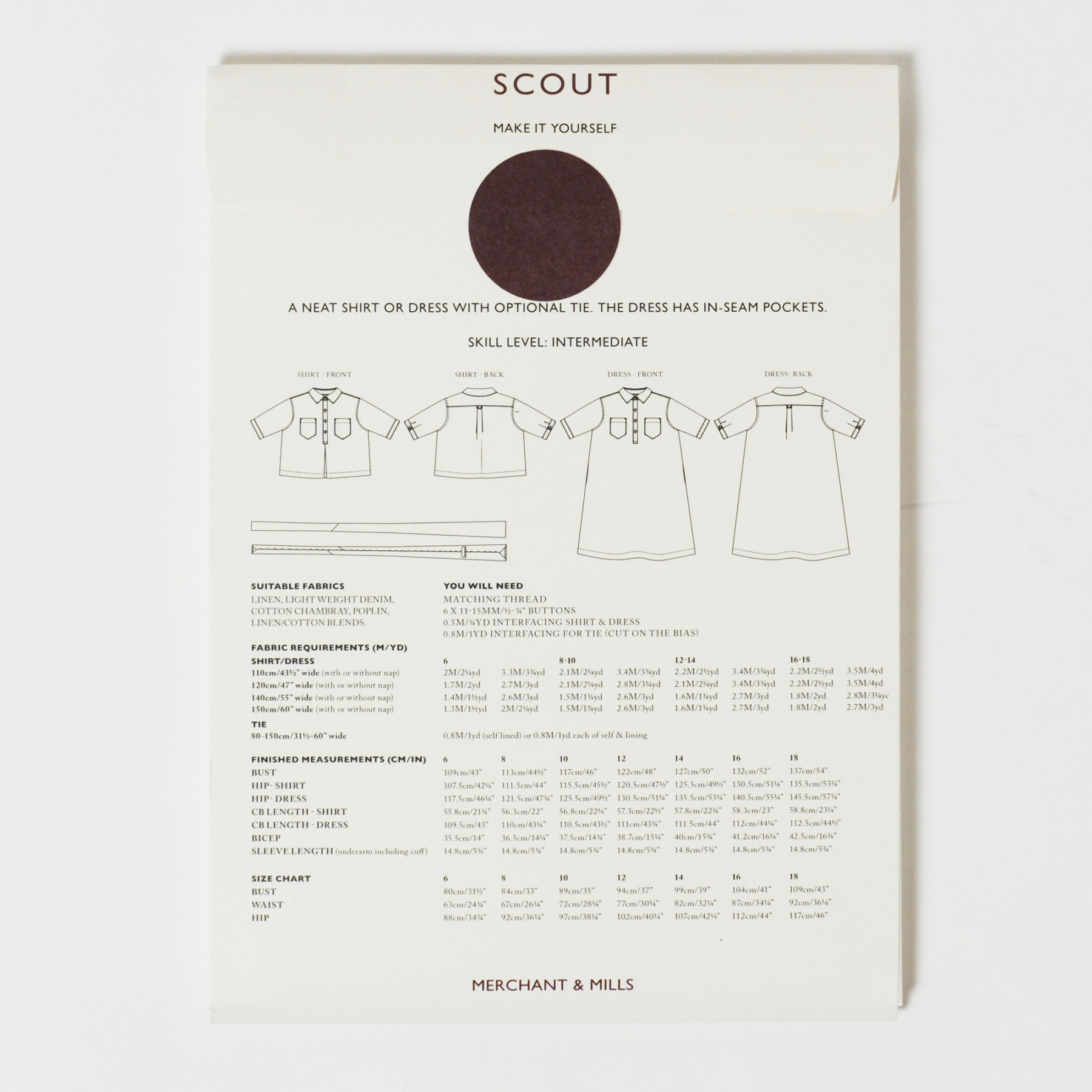 Scout (UK Size 6-18)