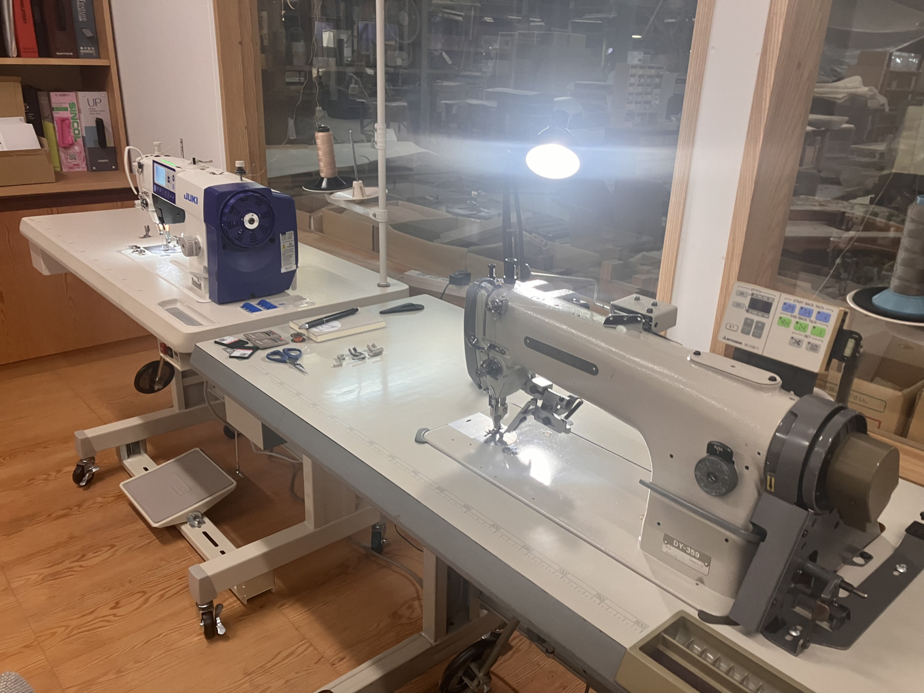 Juki DDL-8000A / 三菱 DY-359 納品